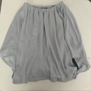 Brand New Alfani Light Blue Poncho like Shirt